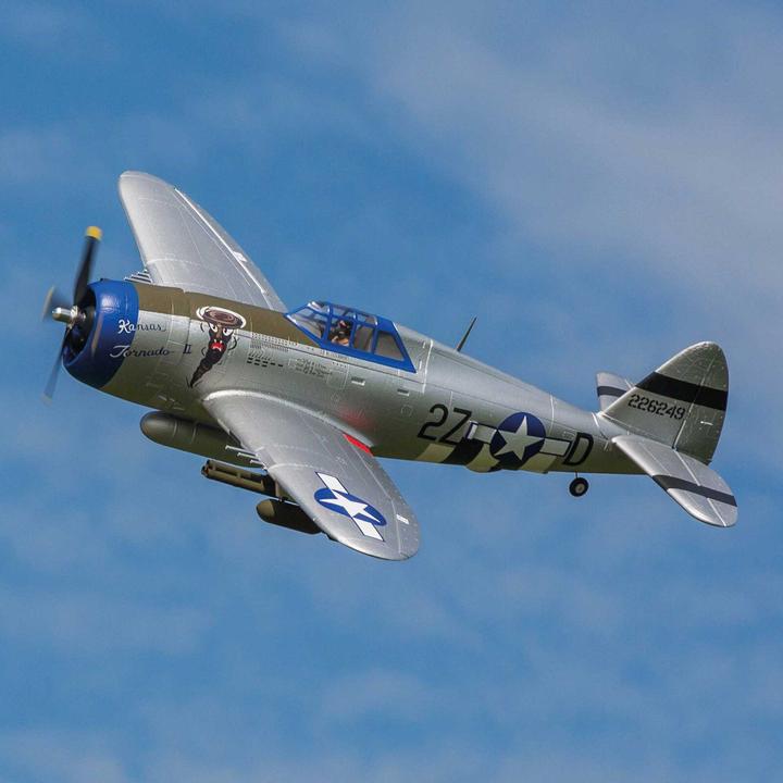 Produktbild E-Flite FLIEGER P-47 RAZORBA. 1200mm EP BNP BNF BASIC (Warbird)