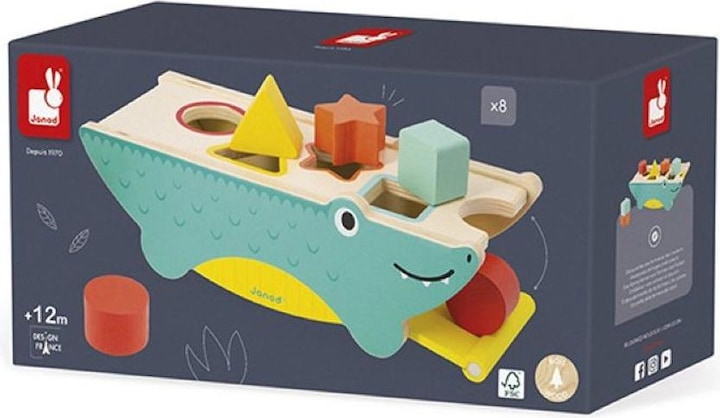 Immagine prodotto Janod Tropik forma gioco coccodrillo FSC