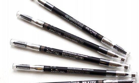 Image du produit Isadora Crayon à sourcils - Poudre à sourcils sous forme de crayon - Sourcils denses et définis - Résultat (Noir)