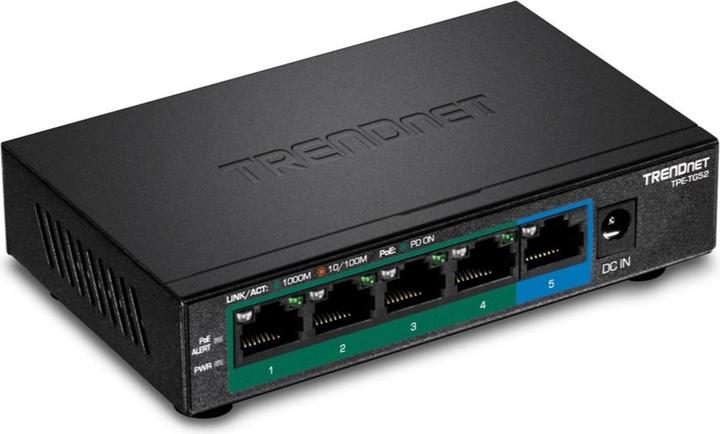 Produktbild Trendnet 5-Port Gigabit PoE+ Switch (5 Ports)