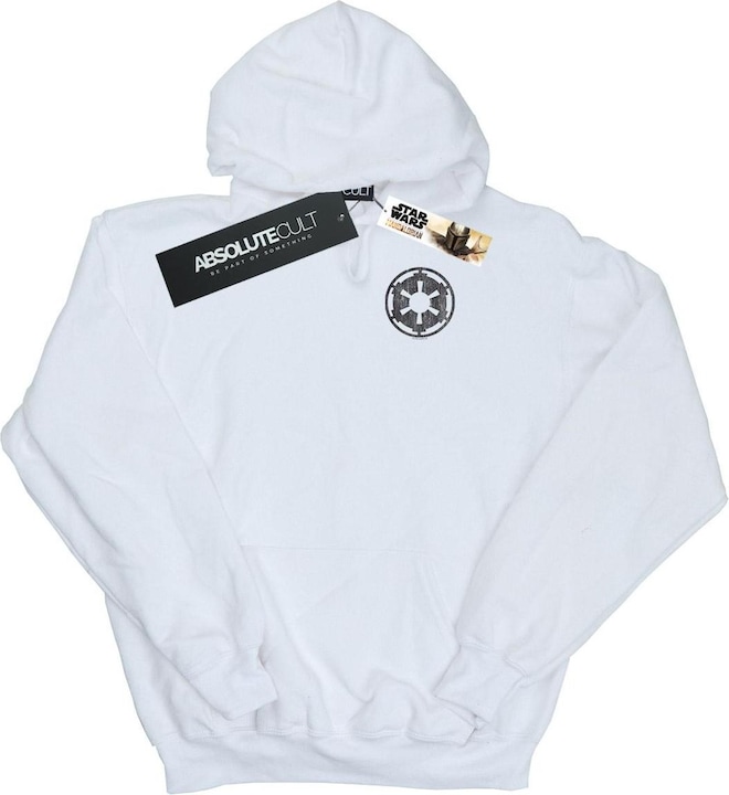 Produktbild Star Wars The Mandalorian Galactic Empire Insignia Breast Print Kapuzenpullover (XL)