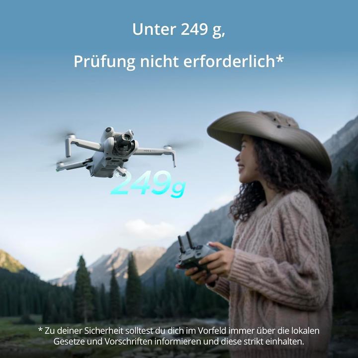 Produktbild DJI Mini 4 Pro Fly More Kombo (34 min, 249 g, 48 Mpx)