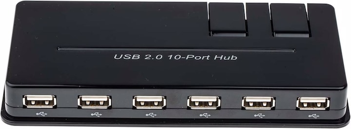 Produktbild Rs Pro USB 2.0 Hub (USB-A, 10 Ports)