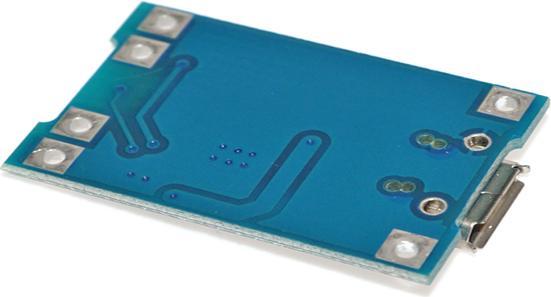 Actual product image Allnet 4duino 5V 1A Lit-Battery Micro USB Charger with protection Module