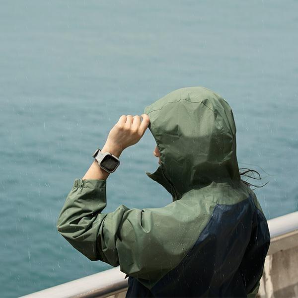 Productafbeelding Uniq pasek Monos 2in1 Apple Watch Strap + Case Series 4/5/6/7/8/SE/SE2 44/45mm. szary/chalk grey (PC, Roestvrij staal, TPU)