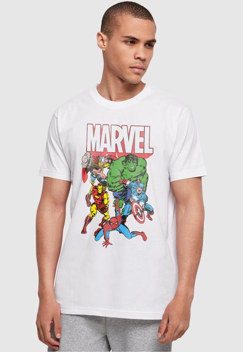 Produktbild Absolute Cult Avengers - Marvel Comics Group Basic T-Shirt - 124619 (XS)