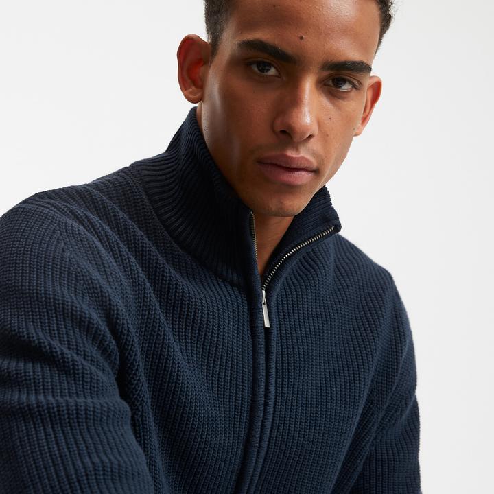 Produktbild La Redoute Collections Strickjacke aus Bio-Baumwolle (M)