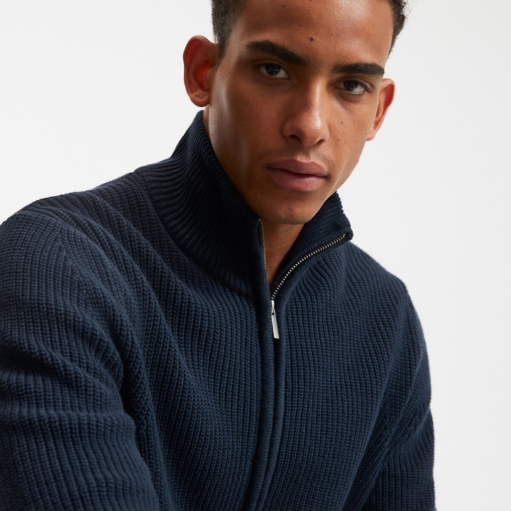 Image du produit La Redoute Collections Veste en tricot de coton biologique (S)