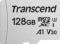 Image du produit Transcend USD300S (128 Go, microSDXC, U3, UHS-I, UHS-II)