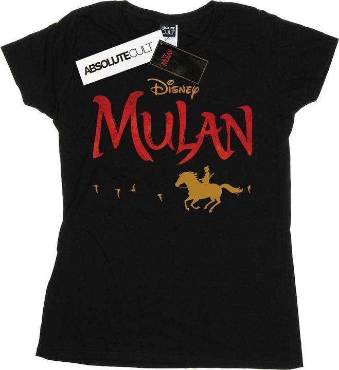 Immagine prodotto Disney Mulan Movie Logo Maglietta Donna (L)