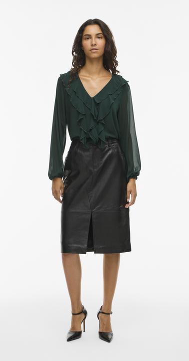 Immagine prodotto Vila VIANE Gerüschtes Oberteil mit langen Ärmeln (40)