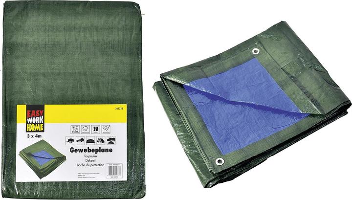 Actual product image Easy Work Fabric tarpaulin (4 x 3 m)