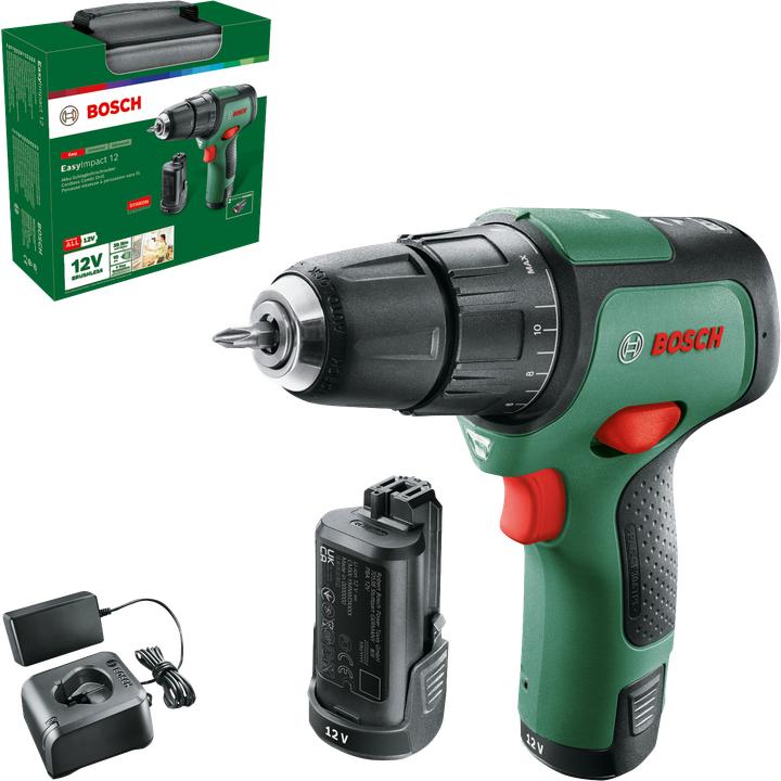 Image du produit Bosch Home & Garden EasyImpact 12 (Perceuse-visseuse à percussion)