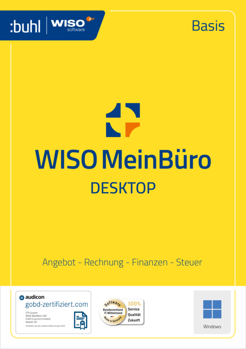Buhl Data Service Buhl Data WISO Mein Büro Desktop Basic 365 ESD (1 User, 12 Monate)