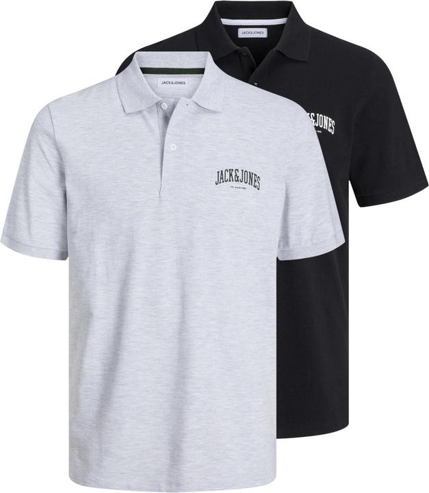 Actual product image Jack & Jones Jjejosh Polo Ss 2pk Mp (M)