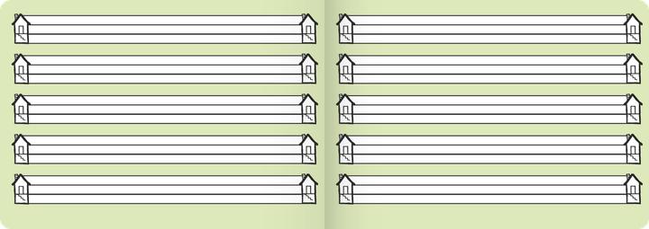 Actual product image Brunnen Writing book A5 landscape Lin0 16 sheets 1045940 (Lined)