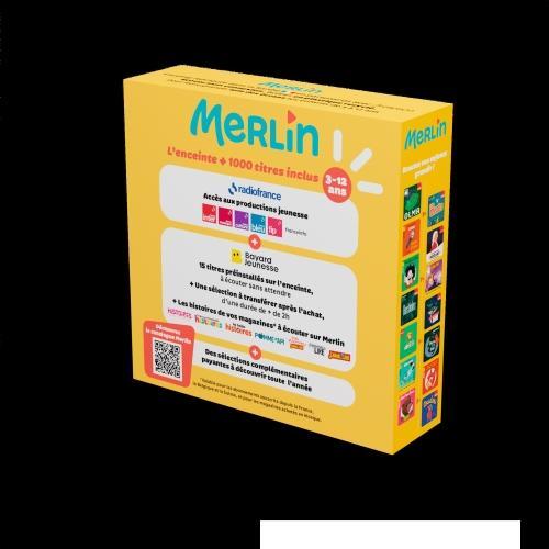 Immagine prodotto Merlin la Chouette Radio Enceinte Merlin vert amande