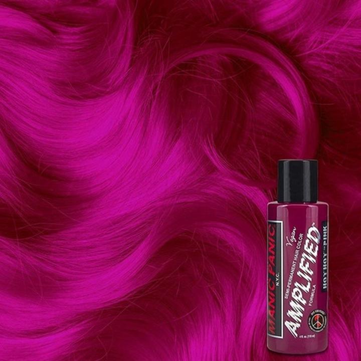 Actual product image Skybound Hot Hot Pink Hair Colour Amplified 3.99 Fl Oz (Hot Hot Pink)