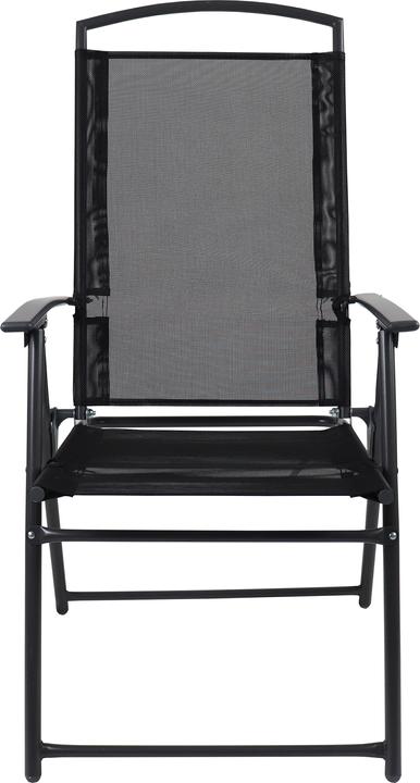 Actual product image VCM 2 pcs garden chair high chair textilene foldable