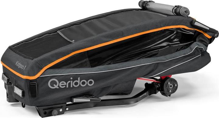 Produktbild Qeridoo Kidgoo 1 FIDLOCK Edition - Kinderfahrradanhänger für 1 Kind