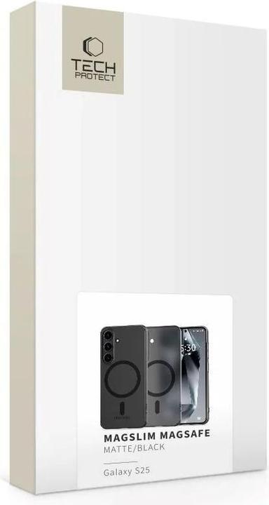 Image du produit Tech-Protect Étui MagSlim MagSafe pour Samsung Galaxy S25 - Noir (Samsung Galaxy S25)