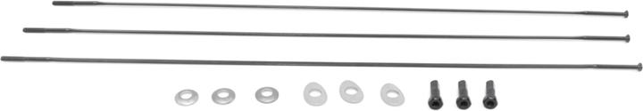 Image du produit Zipp Spoke Ext Npl 3 Pcs 268Mm CX-Ray Straight-Pull