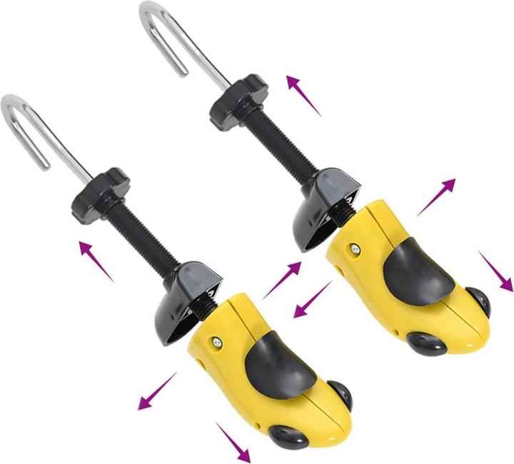 Actual product image vidaXL Boot trees with shoehorn Pink EU 34-40 (34, 35, 36, 37, 38, 39, 40, 1 x)