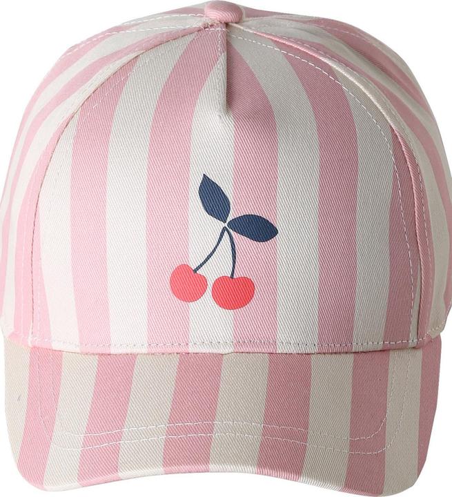 Produktbild Vertbaudet Baumwollcap mit Streifen und Kirsche Mädchen
