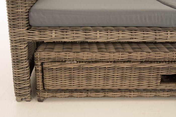 Produktbild Swisshandel24 Sofa Ancona Eisengrau 5mm, grau-meliert