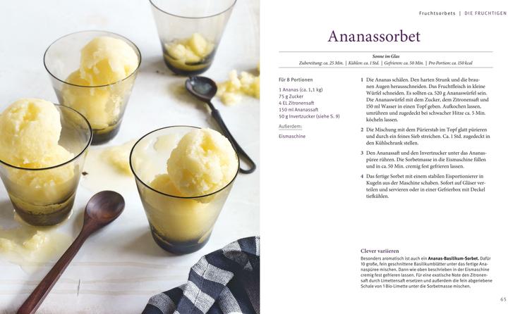 Produktbild Eis und Sorbets selbst gemacht (Deutsch, Christina Richon, 2014)