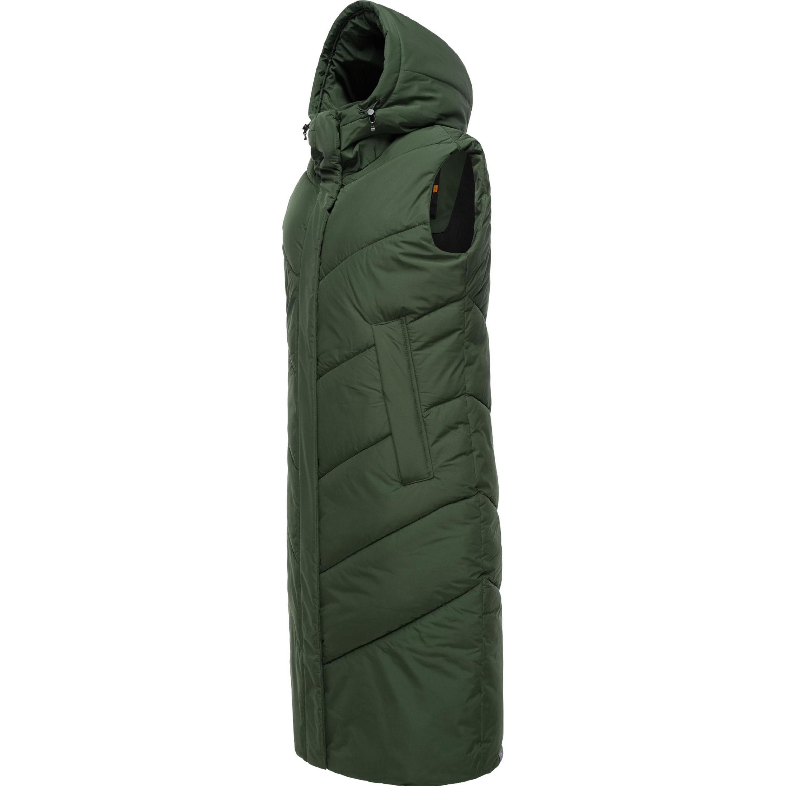 Ragwear, Damen, Weste, Suminka Vest, Grün, (L)