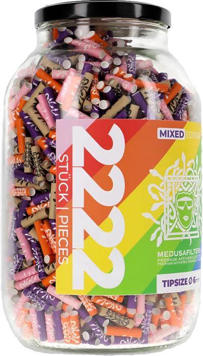 Image du produit Medusa Filtres à charbon actif Mixed - 2222 pcs. en verre