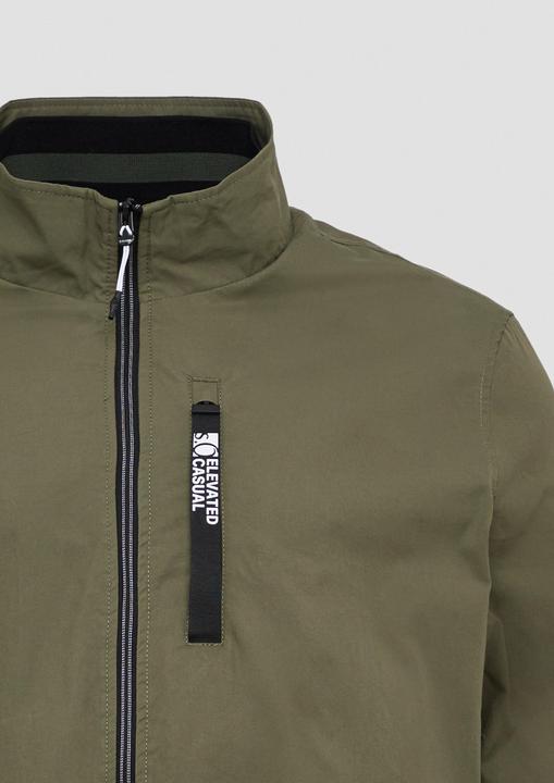 Produktbild S.Oliver Outdoor-Jacke Outdoor-Jacke mit Stehkragen und Kontrast-Details (3XL)