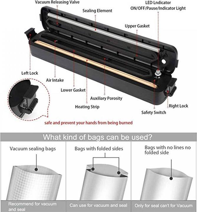 Produktbild Herzberg Cooking Vakuumversiegler fÃ¼r Lebensmittel