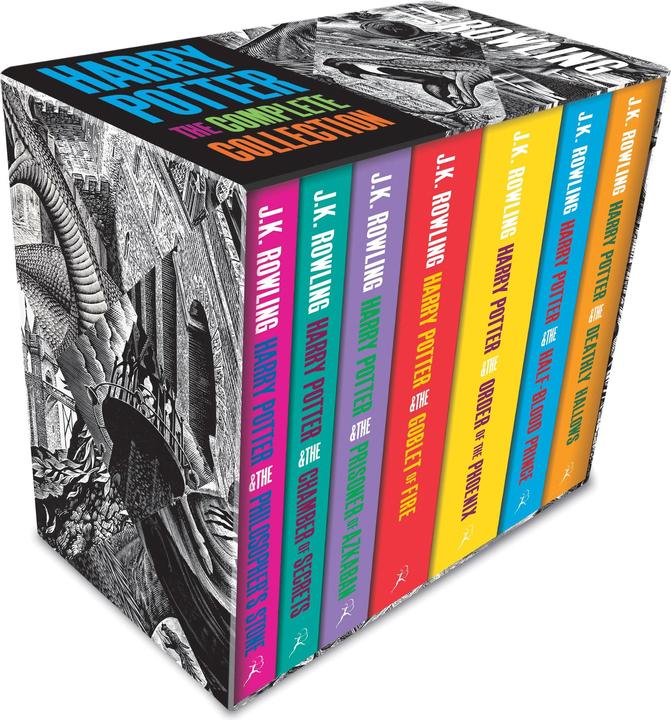 Harry Potter Boxed Set : The Complete Collection (Adult Paperback) (J.K. Rowling, Anglais)