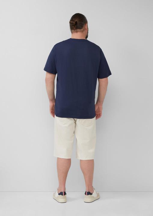 Immagine prodotto S.Oliver T-Shirt Baumwoll-T-Shirt mit Crewneck und Artwork (XXL)