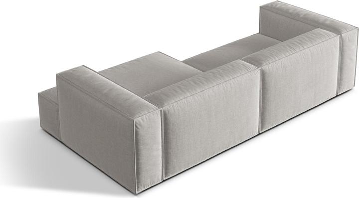 Actual product image Micadoni Modular Right Corner Sofa, "Nuria", 4 Seats, 147x292x72 Made in Europe (Corner sofa, Modular sofa)