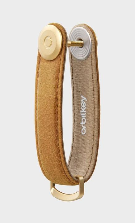Actual product image Orbitkey Waxed Canvas Key Organiser - Golden Sand