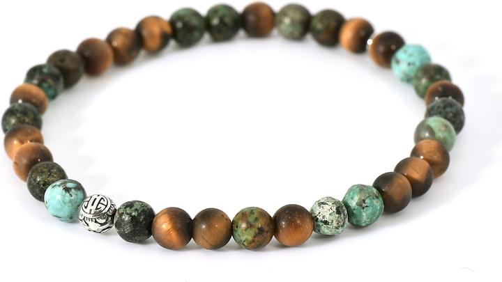 Image du produit Balibay Joris (20.50 cm, Pierre précieuse, Argent sterling 925, œil de tigre, Jaspe Kambaba)