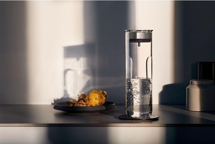Productafbeelding WMF Waterkaraf 1,25l Glazen karaf met verzonken handvat Motion CloseUp sluiting (1.25 l)