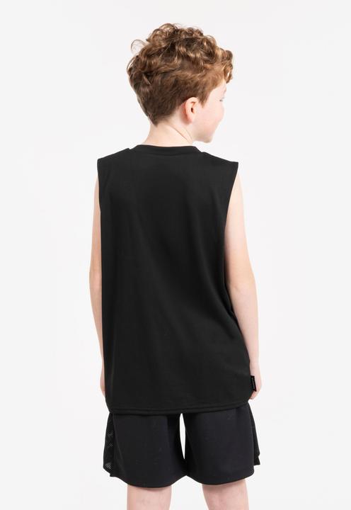 Produktbild Kipsta Kids' Sleeveless Basketball Jersey TS500 Fast - Black