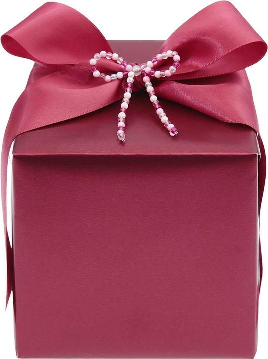 Produktbild Rico Design Geschenkpapier Metallic Rot, Matt, FSC (1x)