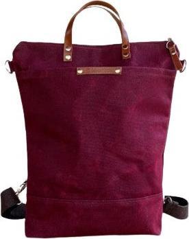 Only-Bags.Store Waxed Canvas Backpack - Convertible Backpack, Wickelrucksack, A3 Waxed Canvas Bag, Rucksack, Multi