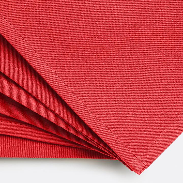 Actual product image La Redoute Interieurs Scenario Nappe Coton (6 pcs., 45 x 45 cm)