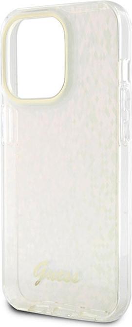 Image du produit Guess GUHCP15XHDECMP iPhone 15 Pro Max 6.7" różowy/pink hardcase IML Faceted Mirror Disco Iridescent (Apple iPhone 15 Pro Max)