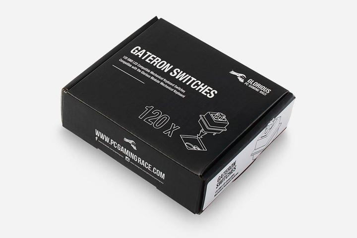 Actual product image Glorious PC Gaming Race Gateron Brown Switches