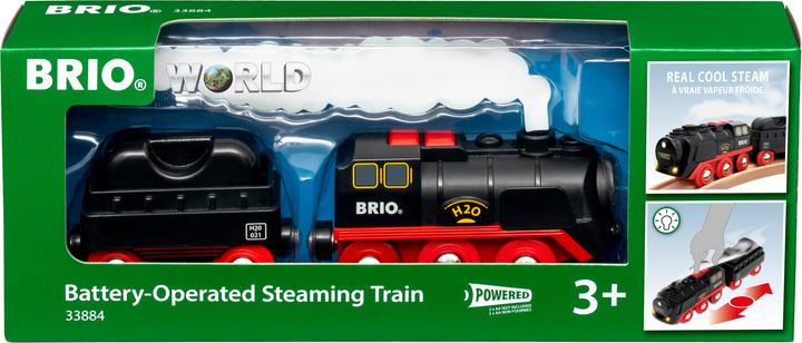 Actual product image Brio Battery steam locomotive with water tank