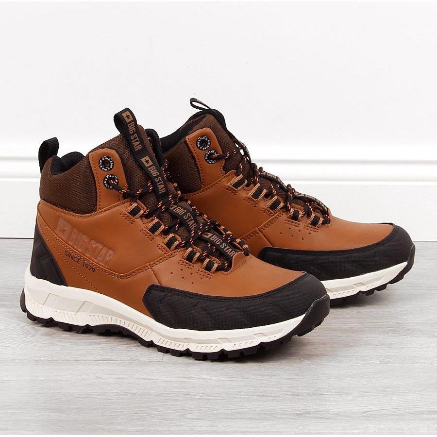 Big Star, Herren, Wanderschuhe, Trapery męskie nieocieplane camel II174179 44 (44), Braun