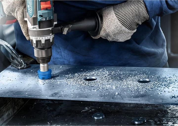 Productafbeelding Bosch Professional Zubehör Blau Zubehör 2608901434 Präzision für Bleche Hartmetall 51 mm (51 mm)