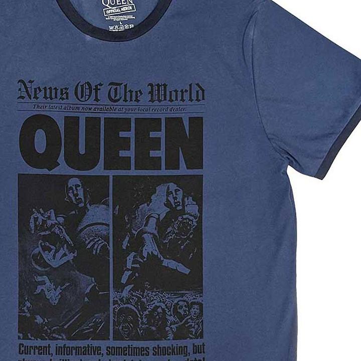 Produktbild Queen News Of The World 40th Front Page TShirt (XL)